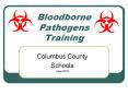 Bloodborne Pathogens Training PowerPoint PPT Presentation