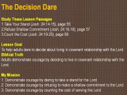 The Decision Dare