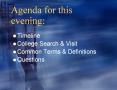 Agenda for this evening: PowerPoint PPT Presentation