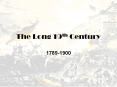 The Long 19th Century PowerPoint PPT Presentation