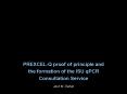 PREXCEL-Q proof of principle and PowerPoint PPT Presentation