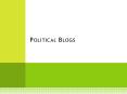 Political Blogs PowerPoint PPT Presentation