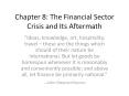 Chapter 8: The Financial Sector Crisis and Its Aftermath PowerPoint PPT Presentation