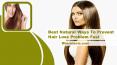 Best Natural Ways To Prevent Hair Loss Problem Fast PowerPoint PPT Presentation