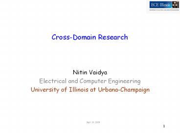 Cross-Domain Research