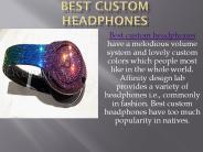 Promotional headphones