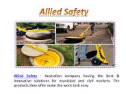 The Best of Sewer Manhole Services from Allied Safety