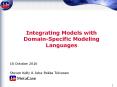 Integrating%20Models%20with%20Domain-Specific%20Modeling%20Languages PowerPoint PPT Presentation
