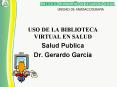USO DE LA BIBLIOTECA VIRTUAL EN SALUD PowerPoint PPT Presentation
