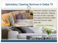Upholstery cleaning Services in Dallas TX PowerPoint PPT Presentation