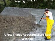 A Few Things About Pressure Roof Washing