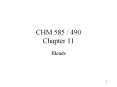 CHM 585 / 490 Chapter 11 PowerPoint PPT Presentation