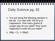 Daily Science pg. 82