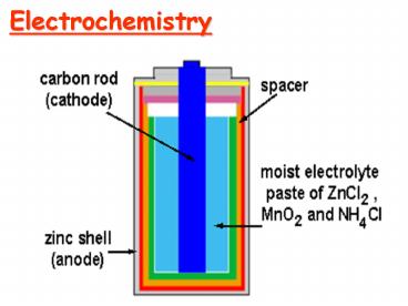 Electrochemistry