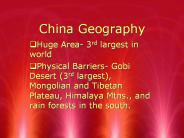 China Geography