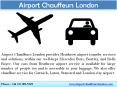 Airport chauffeur Driven Car in London PowerPoint PPT Presentation