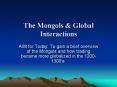 The Mongols PowerPoint PPT Presentation