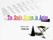 Studios in action