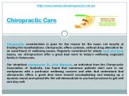 Chiropractic Care