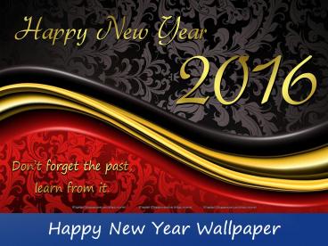New Year Wallpaper