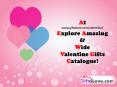 At Giftalove Explore Amazing & Wide Valentine Gifts Catalogue!