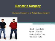 Bariatric Surgery in India