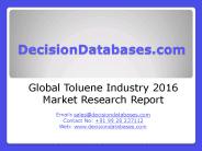 Toluene Market Analysis 2016 Development Trends