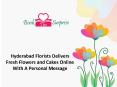 Hyderabad Florists Delivers Fresh Flowers and Cakes Online With A Personal Message PowerPoint PPT Presentation