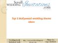 Top 5 Hollywood wedding theme ideas PowerPoint PPT Presentation