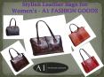 Stylish Leather Bags for Women's - A1 FASHION GOODS PowerPoint PPT Presentation