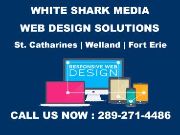 Web Design St. Catharines – White Shark Media