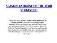 Virtual Horse Racing Games