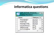 informatica scenario based interview questions