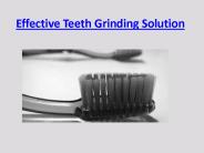 best solution for teeth clenching
