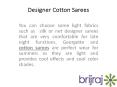 Designer Cotton sarees PowerPoint PPT Presentation