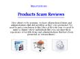 Products Scam Reviews PowerPoint PPT Presentation