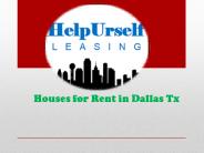 Houses for Rent in Dallas Tx 