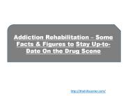 Addiction Rehabilitation – Some Facts & Figures to Stay Up-to-Date On the Drug Scene