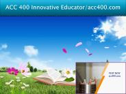 ACC 400 Innovative Educator/acc400.com