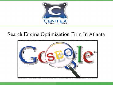 Search Engine Optimization Firm In Atlanta