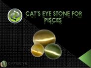 Cats Eye Gemstone for Pisces