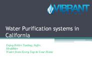 California Water Purification System Company