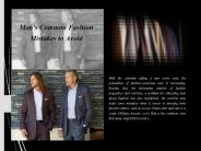 Men's common fashion mistakes to avoid