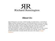 Overview of Richard Remington Watches