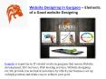 Website designing in gurgaon – elements of a good website designing PowerPoint PPT Presentation