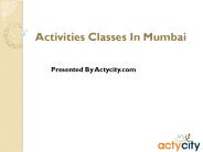 Activities Classes Pune, Mumbai (1)