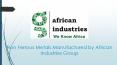 Famous steel manufacturing company-African Industries Group (1) PowerPoint PPT Presentation
