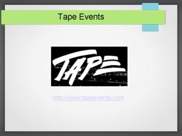 Event Management Services in Dubai - UAE