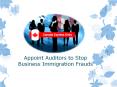 Canadian Nova Scotia to Appoint Auditors to Stop Business Immigration Frauds PowerPoint PPT Presentation