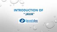 Java Technology Introduction by InventaTeq